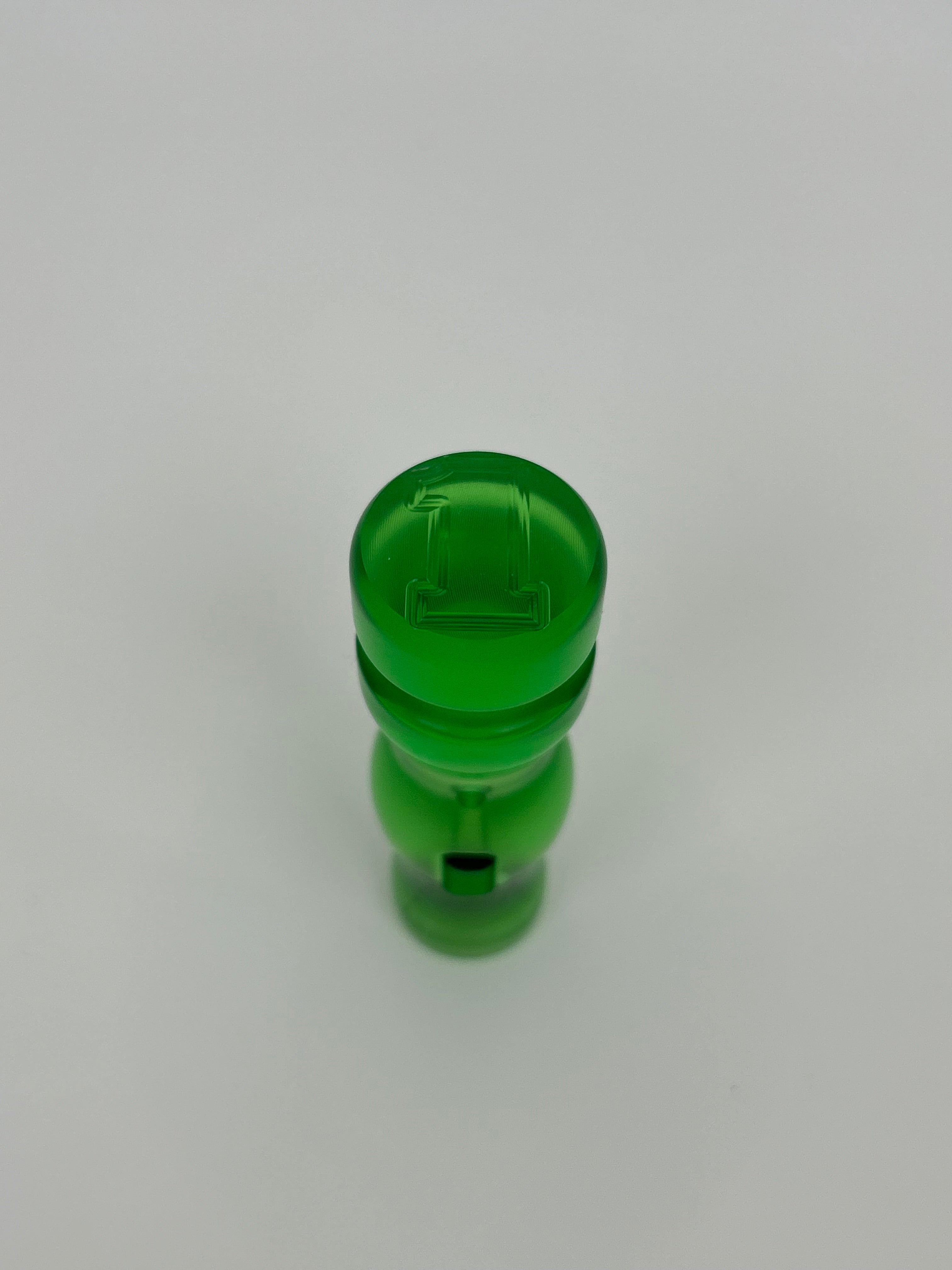 Transparent Green - One Hitter Whistle